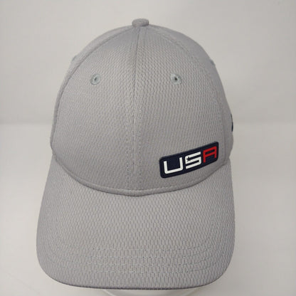 USA 2020 Strapback Hat Gray OSFM Adjustable New Era Golf Outlast