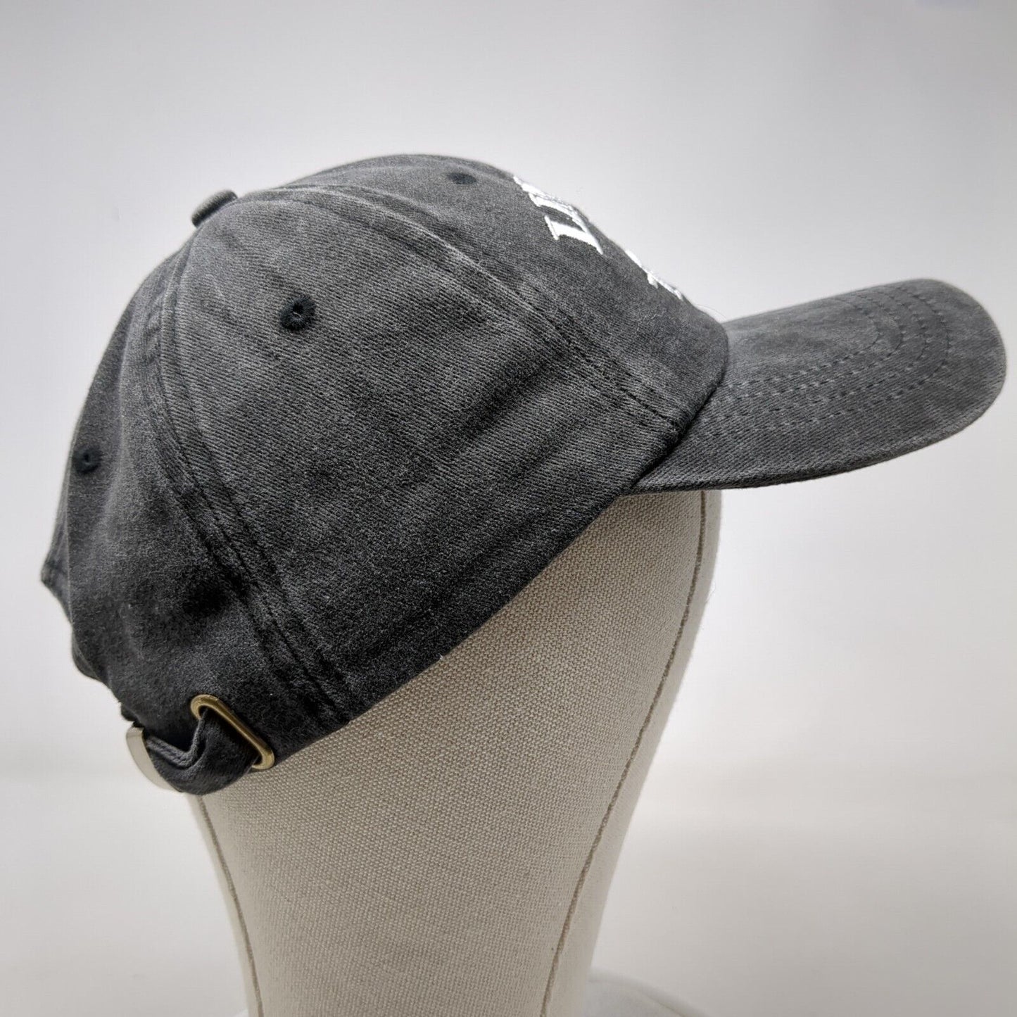 Limited Edition 1957 Slideback Hat Gray One Size Adjustable Embroidered Cotton