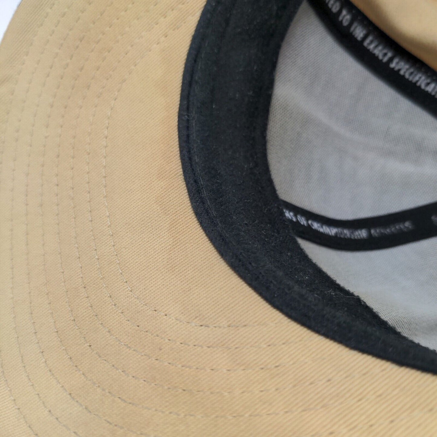 EC Indian Native American Snapback Nike Hat Black Tan Embroidered Logo
