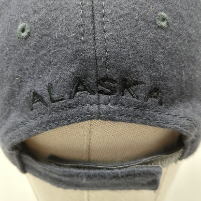 1959 Alaska Patch Strapback Hat Gray OSFA Adjustable Hat Graphix 360