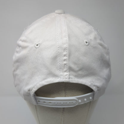 Outdoor Cap Snapback Hat White One Size Adjustable Solid Blank Outdoor