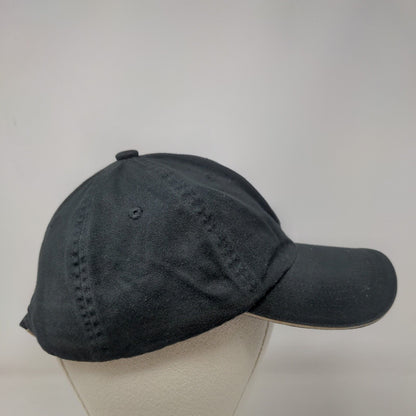 Panera Bread Strapback Hat Black One Size Embroidered Port Authority