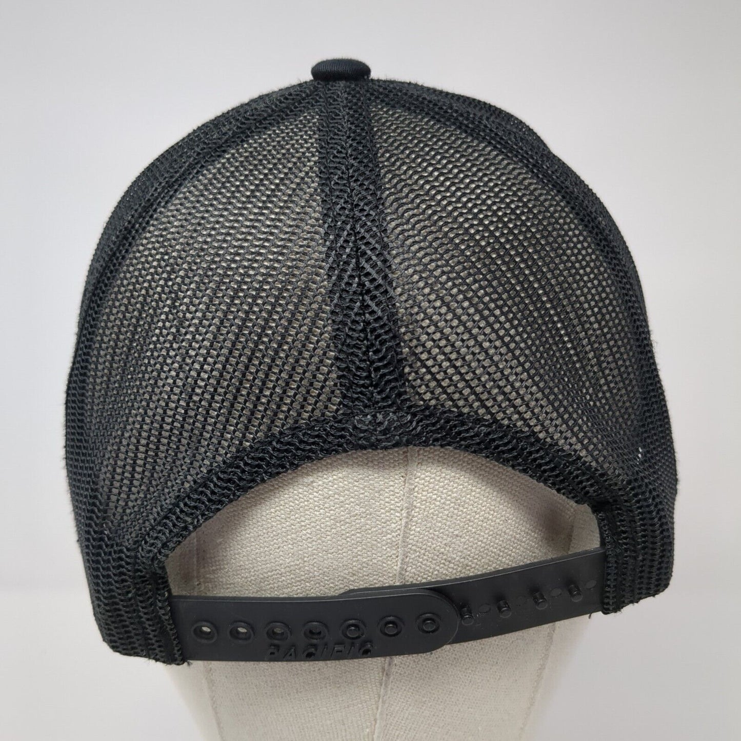 Heat Baseball Snapback Trucker Hat Black One Size Pacific Headwear