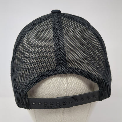 Heat Baseball Snapback Trucker Hat Black One Size Pacific Headwear