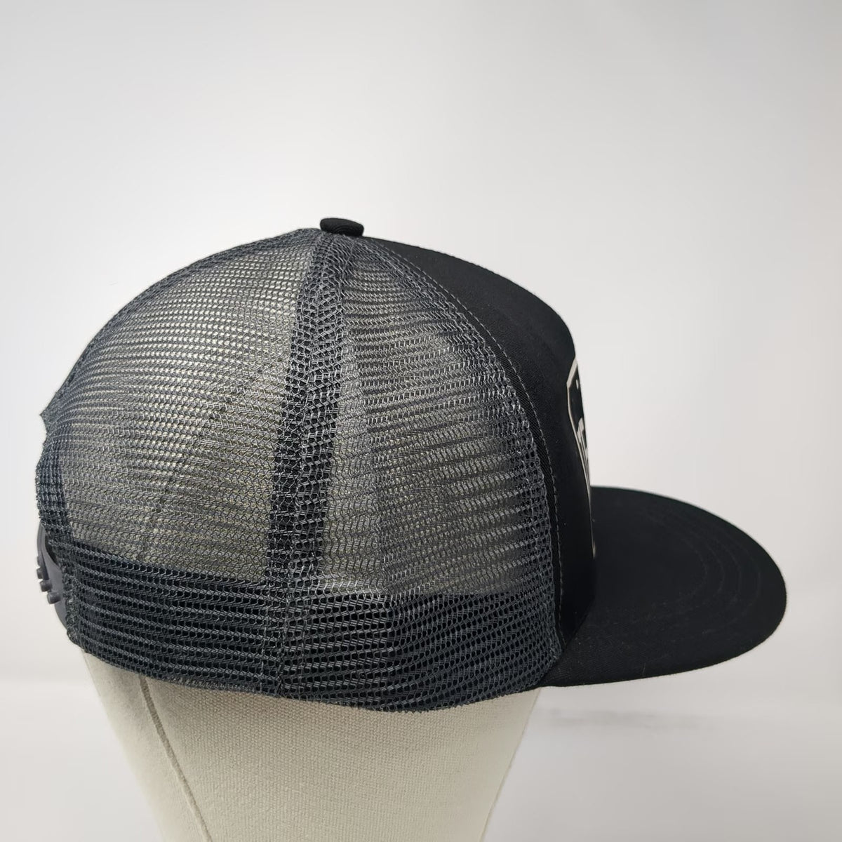 Unionwear Trucker Hat Black Gray One Size Local Teamsters 988 Mesh Snapback USA