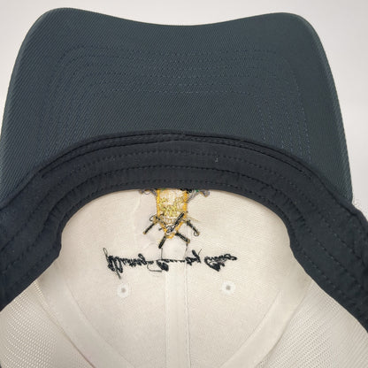 Wamego Country Club Fitted Baseball Cap White Large Embroidered Flexfit NikeGolf
