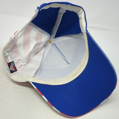 OTTO 5 Panel Blue Red White One Size J&K Trucking American Flag Snapback Hat