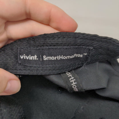 Smart Home Pros Snapback Hat Black One Size Adjustable 5 Panel Blank Vivint