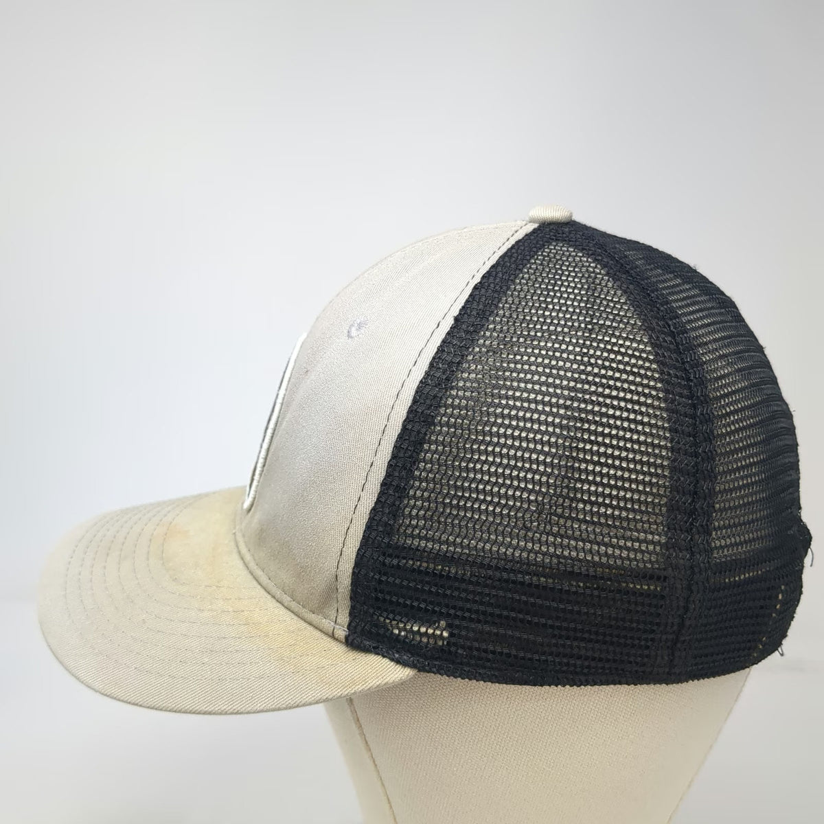 Pukka Tamarack Resort Mountain Patch Trucker Hat Gray Black One Size Snapback