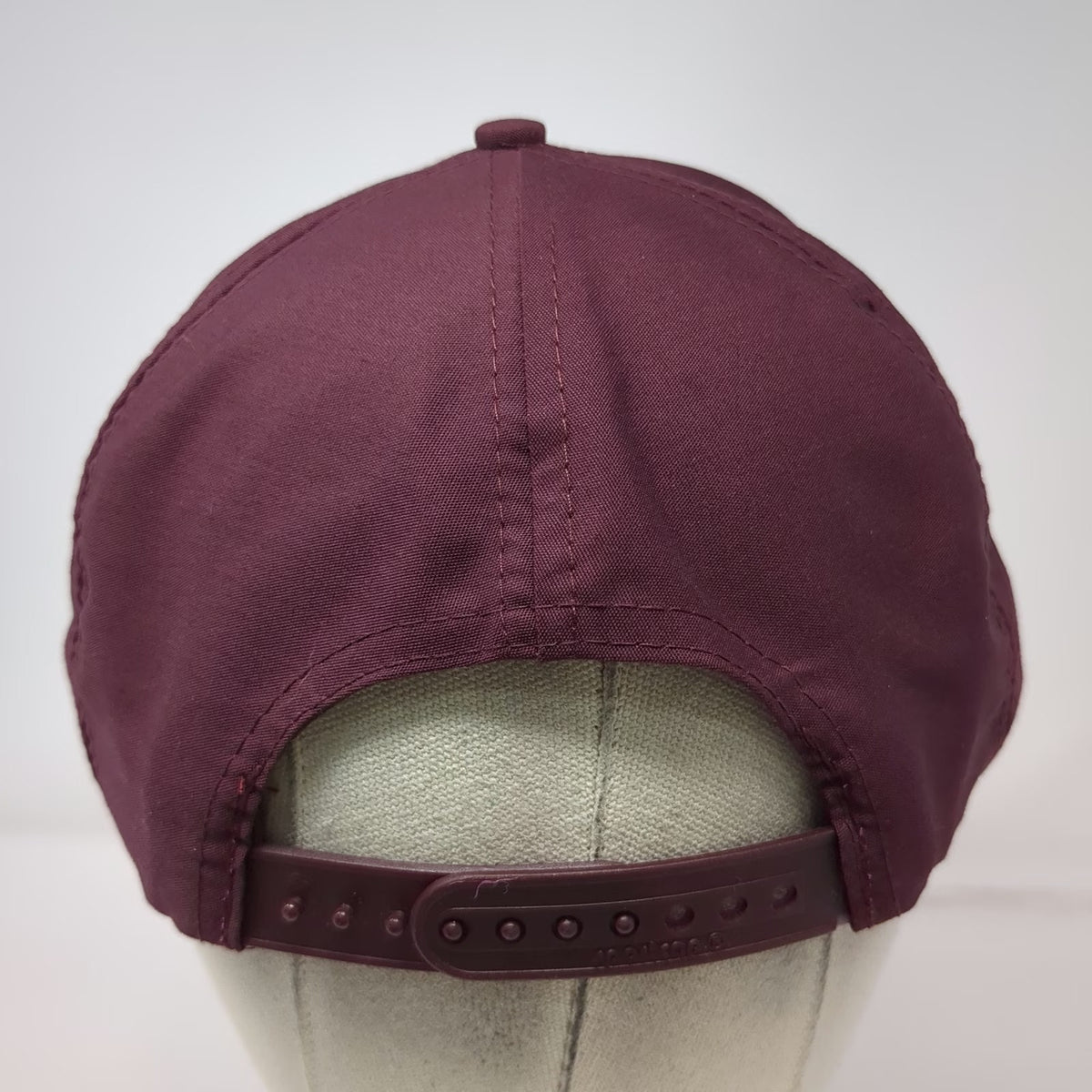 Lefty's Sports 5 Panel Red Hat One Size Snapback Braided Rope Plano Tool Logo