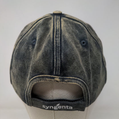 Sygenta Strapback Hat Multicolor One Size Distressed K-Products Headwear