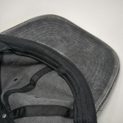 Jim Beam Gray Baseball Cap One Size Slideback Washed Cotton Drink Smart Hat