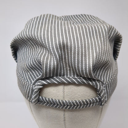 Thomas The Train Youth Conductor Hat Gray OS Adjustable Embroidered Pinstripe