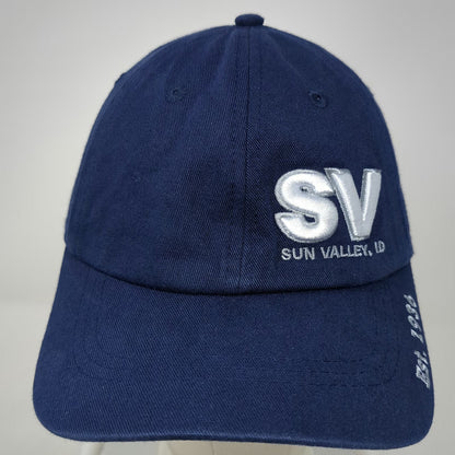 Vie Baseball Cap Blue One Size Sun Valley ID Sun Graphic Elevation 9150 Hat