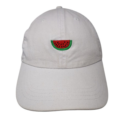 Watermelon Slideback Hat White One Size Adjustable Embroidered Rapid Dominance