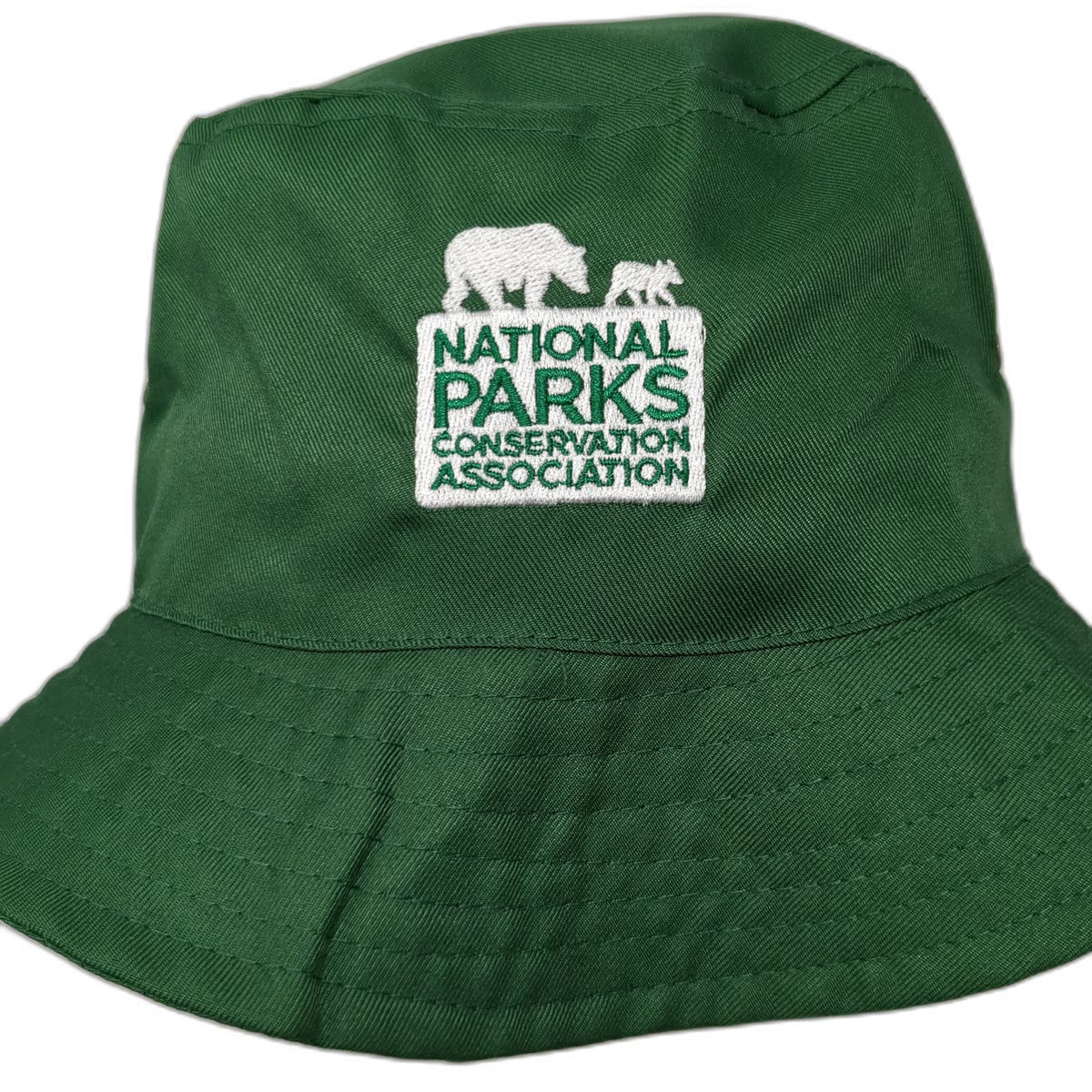 National Parks Conservation Association Bear Green Bucket Hat One Size Patch