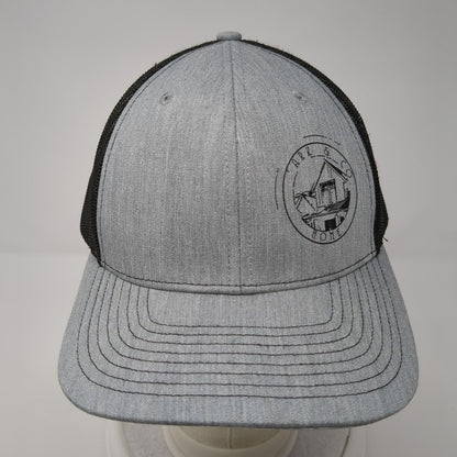 Ark & Co Home Snapback Trucker Hat Gray OS Adjustable Mesh Back Richardson