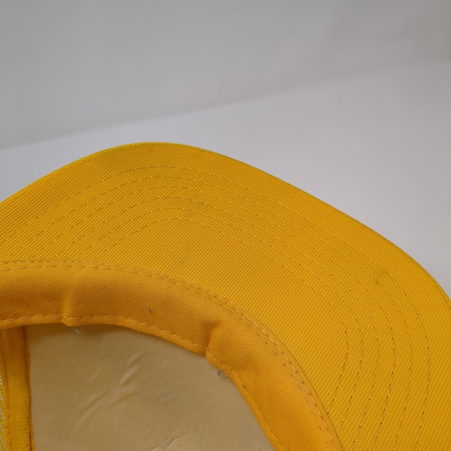 Bone Tech Alumni Snapback Trucker Hat Yellow OS Adjustable Mesh Back YR Headwear
