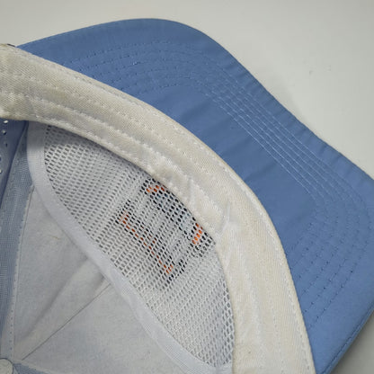 Stickstar Trucker Hat Blue One Size PLC Shield Logo Snapback Rope Laser Cut