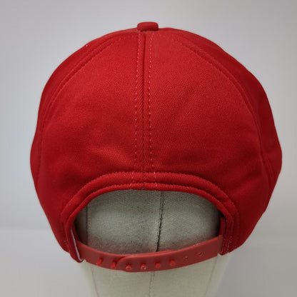 Tonkin Inc. Peterbilt Hat 5 Panel Red One Size Snapback Foam Front Logo Trucking