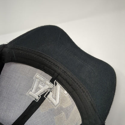 AZ Arizona Strapback Hat Black One Size Embroidered Adjustable 6 Panel