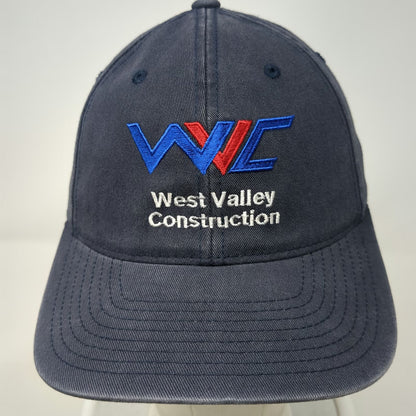 Port Authority Baseball Cap Blue XL Flexfit West Valley Construction Hat Work