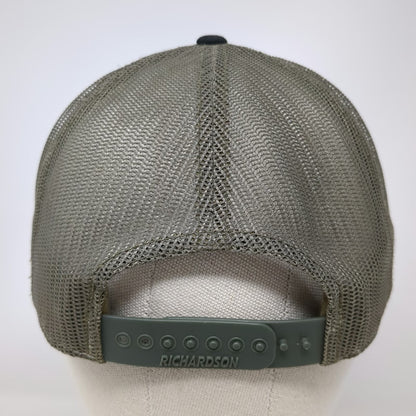 Richardson Trucker Hat Black Brown Camo Moto One Motorsports One Size Snapback