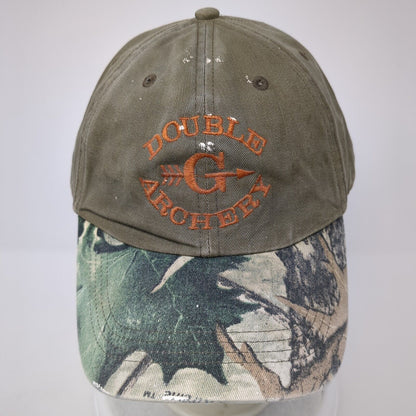 Double G Archery Slideback Hat Camouflage OSAdjustable Embroidered 6 Panel