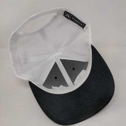 Law Preneur Snapback Trucker Hat Black One Size Adjustable Mesh Back Richardson