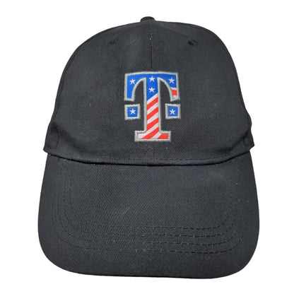 T-Mobile Mobilize For Service Strapback Hat Black One Size Embroidered Patriotic