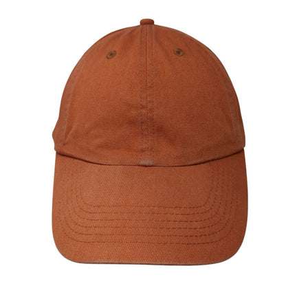 Unbranded Slideback Hat Brown One Size Adjustable Blank Solid Outdoor
