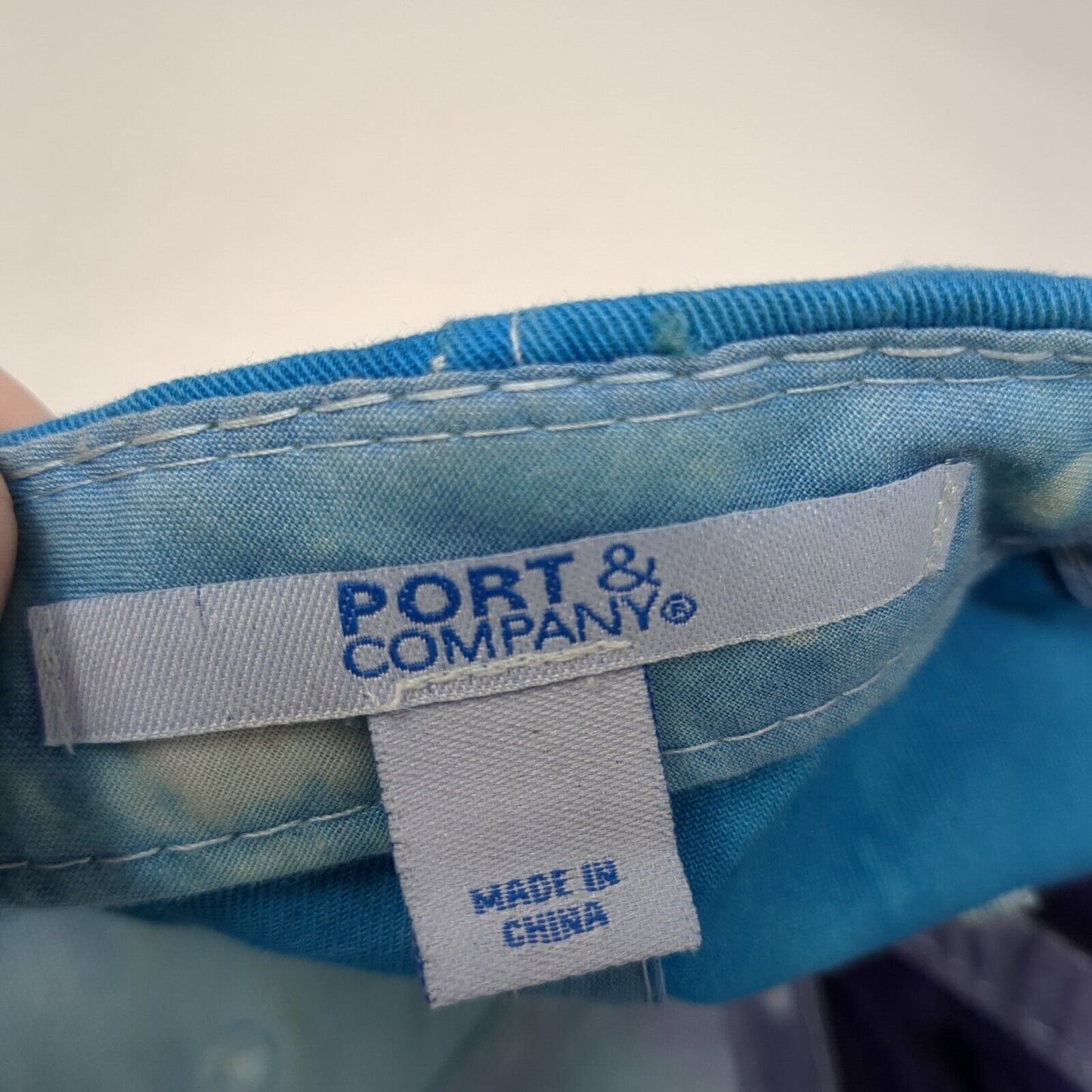 Port & Company Strapback Hat Multicolor One Size Adjustable Gradient