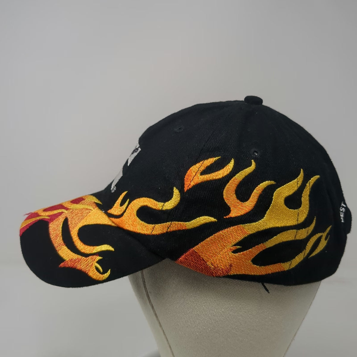 Colorado River Baseball Cap Black One Size Cummins Flame Rocky Strapback USA Hat