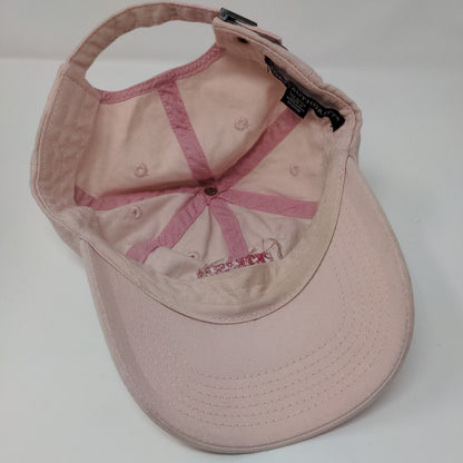 Peterson & Smith Equine Hospital Slideback Hat Pink One Size 6 Panel