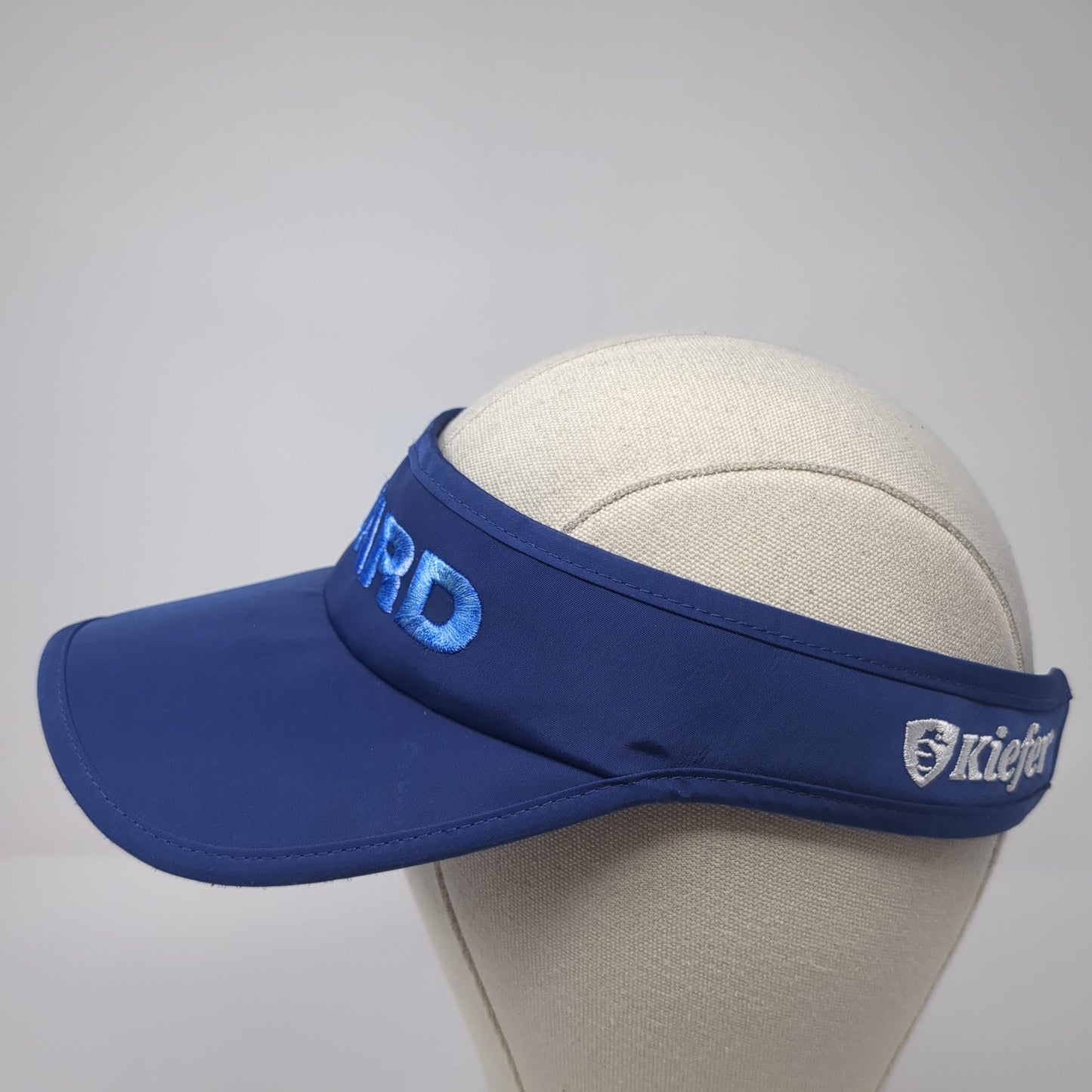 Guard Kiefer Strapback Visor Hat Blue One Size Adjustable Embroidered