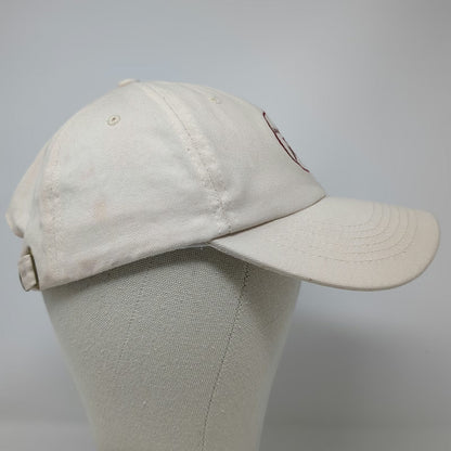 JSHealth 360 Baseball Cap Beige One Size Slideback Hat Embroidered Adjustable