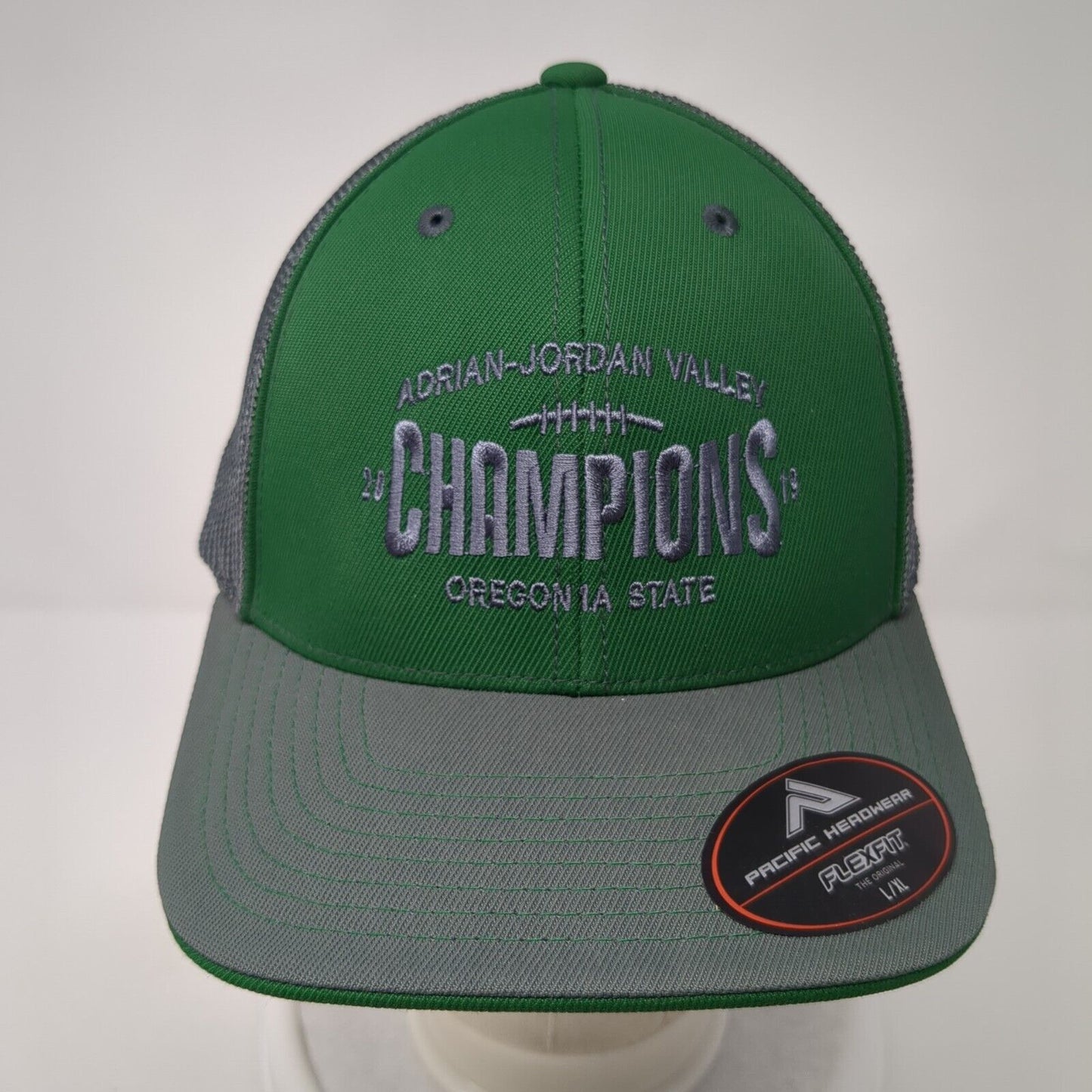 Adrian-Jordan Valley Champions Fitted Mesh Back Trucker Hat Multi 7 3/8-8