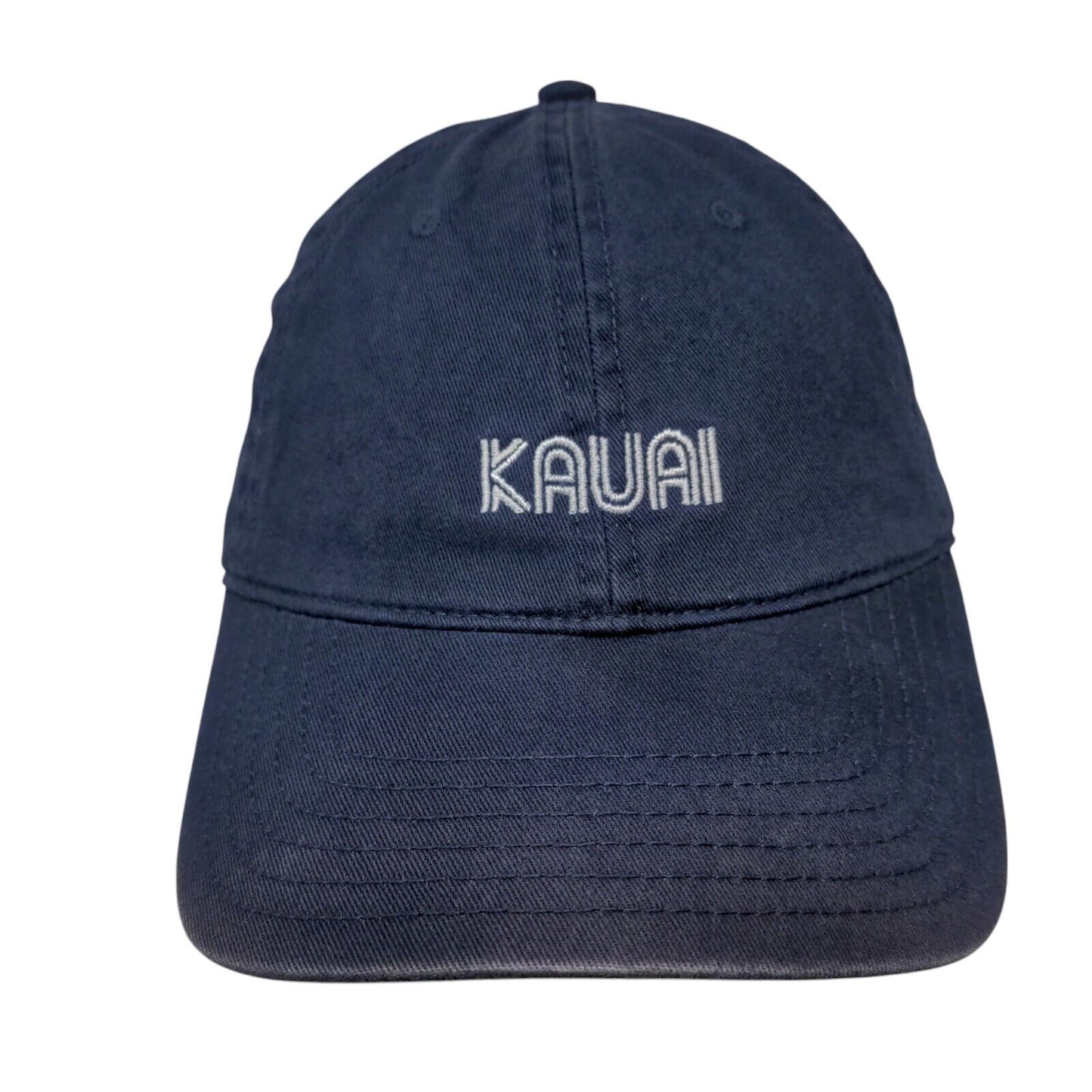 Kauai Hawaii 99 Strapback Hat Blue OSFM Adjustable Embroidered Otto Cotton