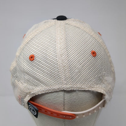 Zephyr Idaho State Bengals NCAA Trucker Hat Black Beige Orange OSFM Mesh Back