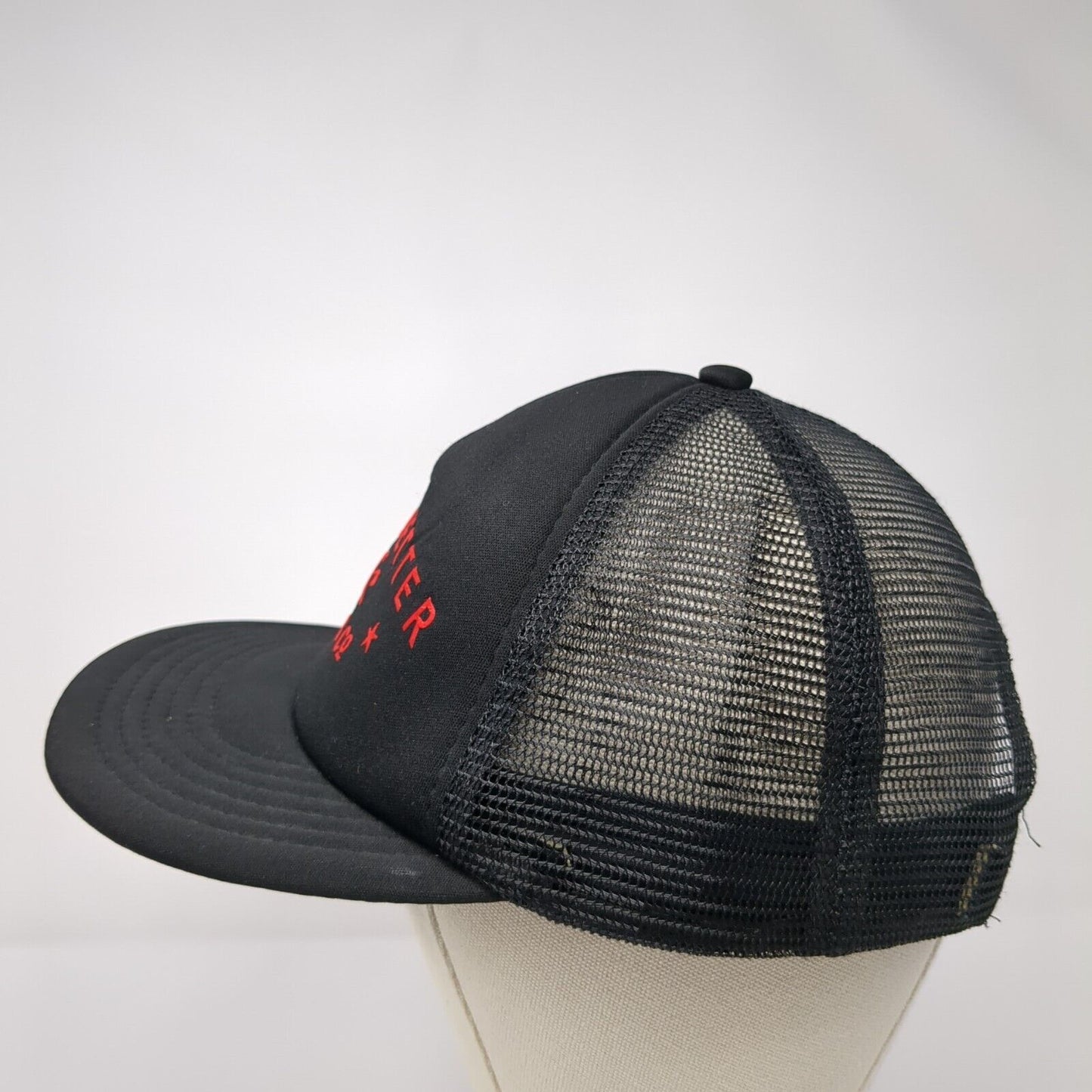 Leadbetter Cider Co Snapback Trucker Hat Black OSFA Mesh Back District