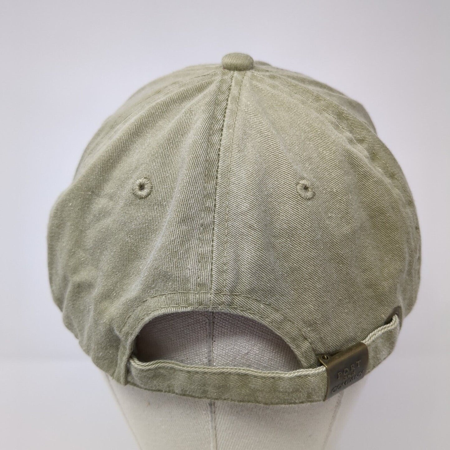 Vale Wine Co. Slideback Hat Green One Size Adjustable Port & Company