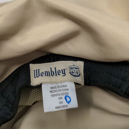 Wembley Men's Wide Brim Sun Hat Tan Size S/M 100% Polyester Neck Flap