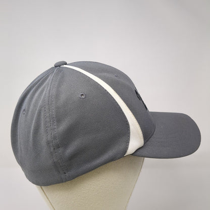 Lutz Legends Elite Fitted Hat Gray S/M Flexfit Embroidered Augusta Sportswear