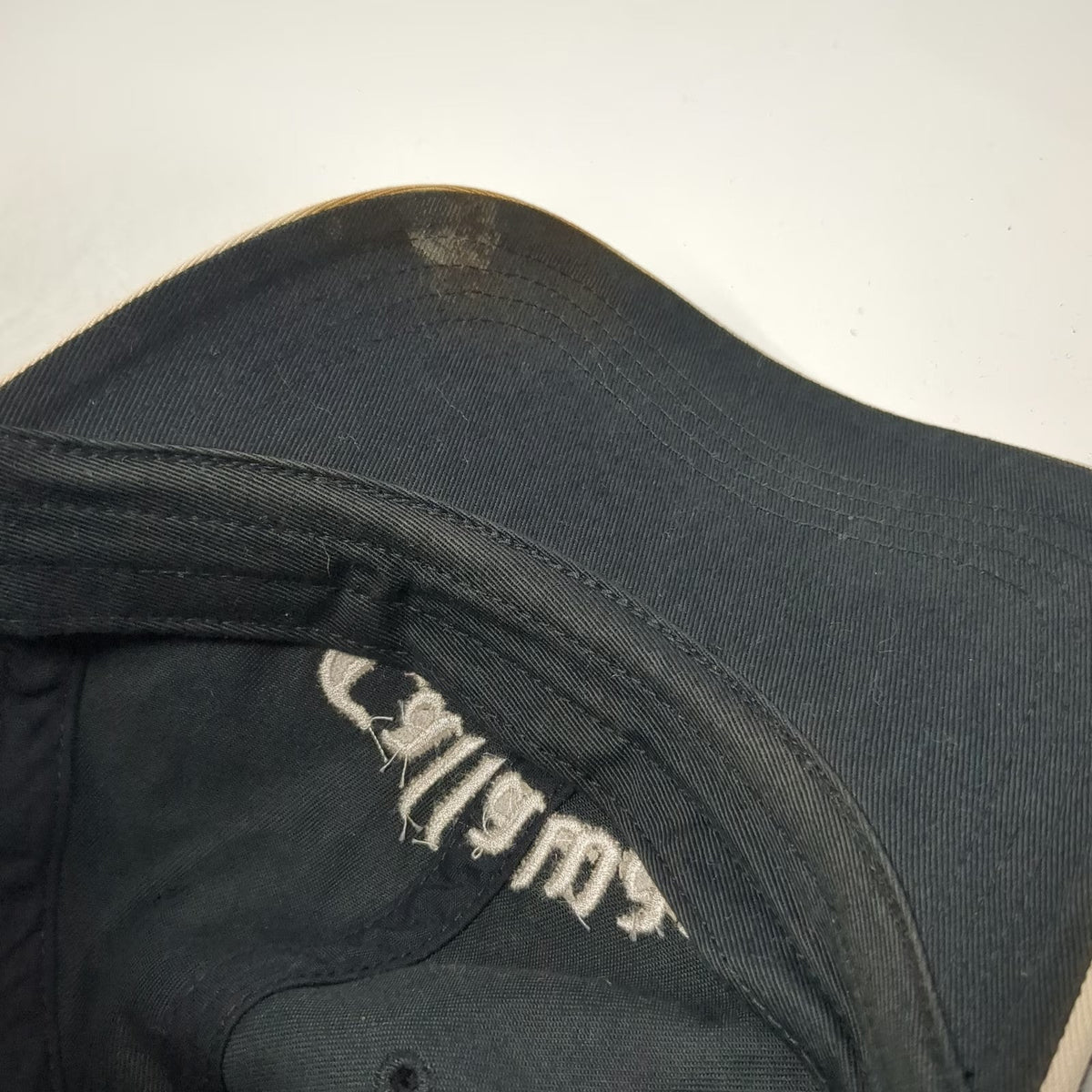 Callaway Baseball Cap Black Beige One Size Las Vegas Golf Strapback Hat Logo