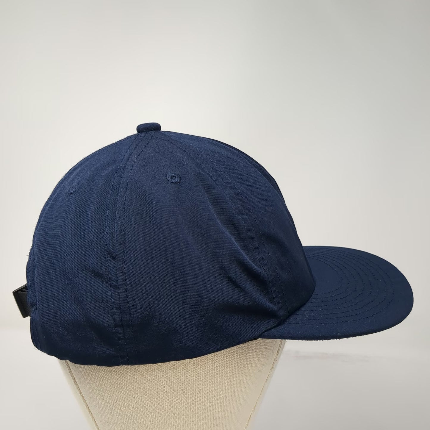 Weld Mfg 5 Panel Blue One Size Nylon Slideback Hat Embroidered Logo Adjustable