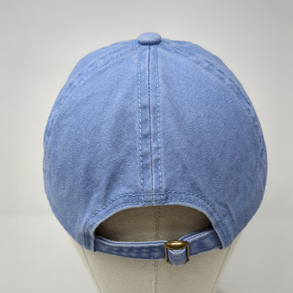 Mama Slideback Hat Blue One Size Adjustable Embroidered Solid 6 Panel