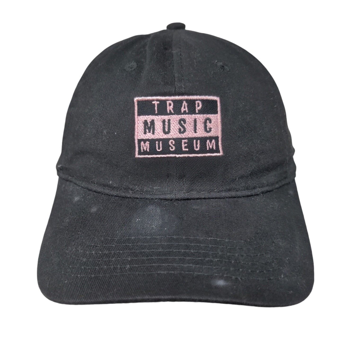 Trap Music Museum Slideback Hat Black One Size 6 Panel Port & Company