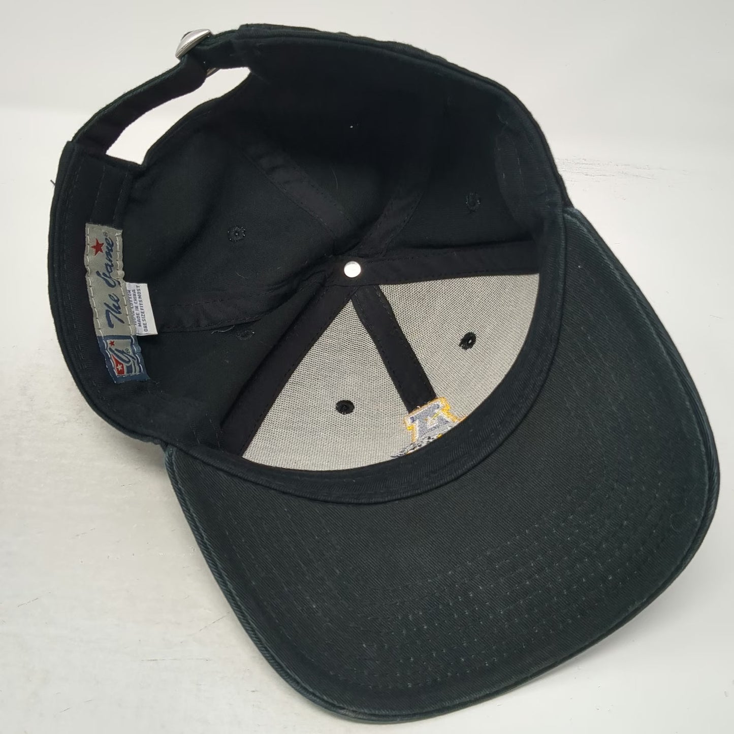 Alaska Nanooks NCAA The Game Black One Size Cap Embroidered Logo Slideback Hat