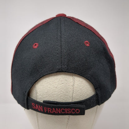 SF San Francisco Strapback Hat Multicolor OS Adjustable Embroidered 6 Panel