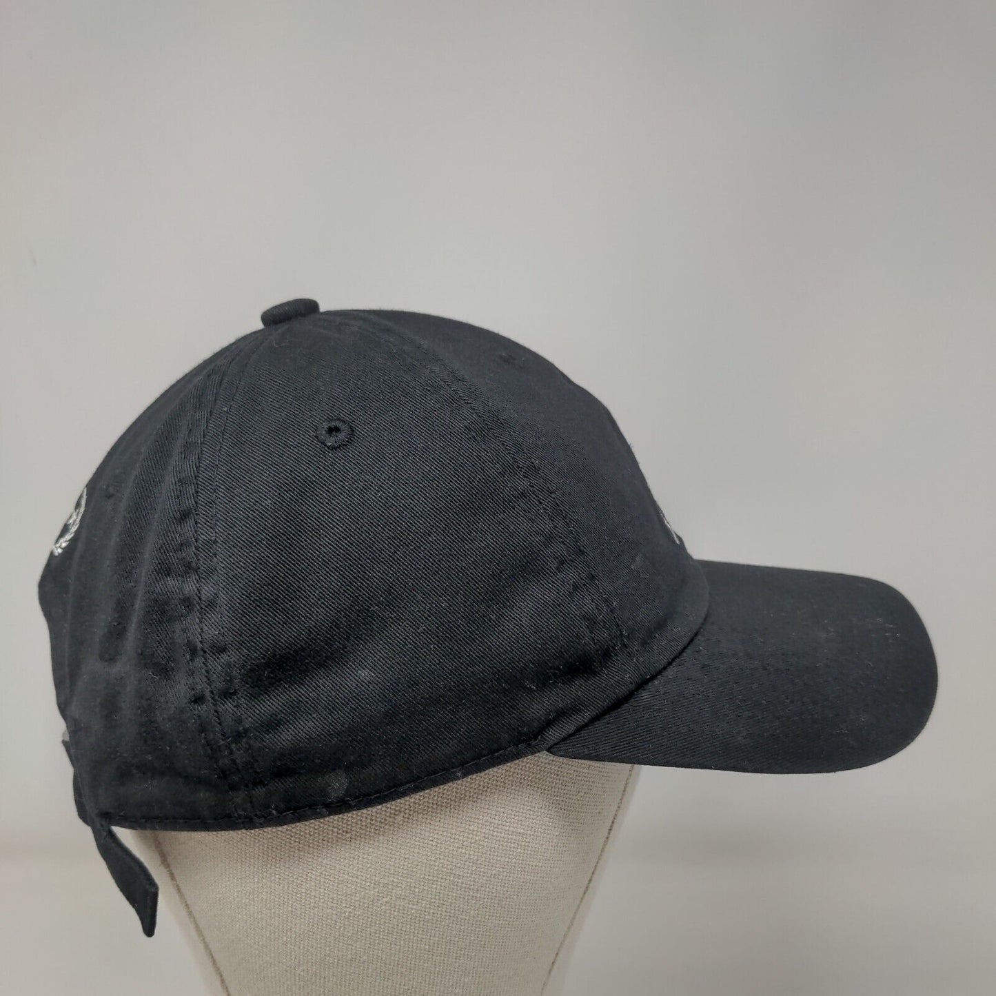 Illuminati Slideback Hat Black One Size Adjustable Embroidered Field Grade